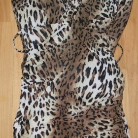 Leopardí top, tunika, minišaty