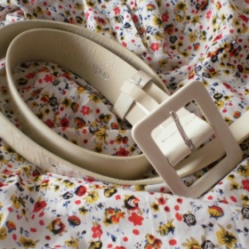 Nude Lesklý Pásek Oodji