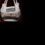 Bílá kabelka s růžovo - šedým proužkem - foto č. 2