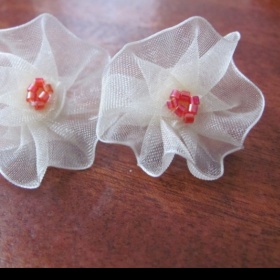 Naušnice - kytičky