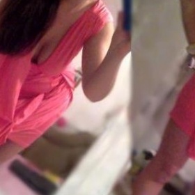 Světlé růžové šaty Asos