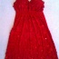Červené společenské mini šaty - foto č. 2