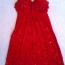 Červené společenské mini šaty - foto č. 2