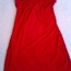 Červené společenské mini šaty - foto č. 3