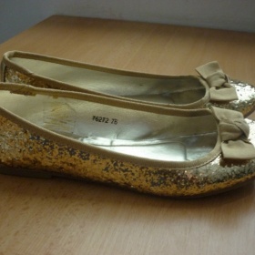 Baleríny se zlatými flitry Atmosphere - foto č. 1