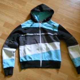 Černo - modrá mikina  Horsefeathers