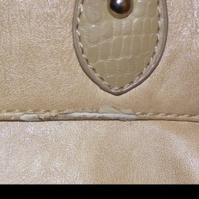 Krémová taška do ruky