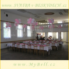 Jak opticky zmenšit prosto pro svatební hostinu