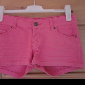 Růžové Šortky Fishbone
