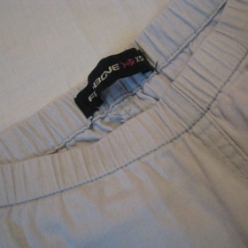 Bílo - šedivé jeggins Fishbone