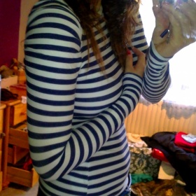 Bílo modrá halenka Orsay