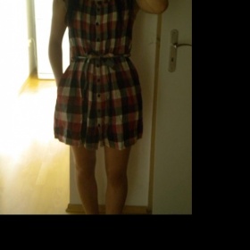 Kostkované šaty H&M - foto č. 1