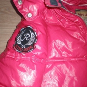 Růžová bundička retro