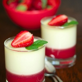 Skleničkové dezerty