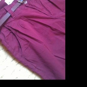 Purpurové kalhoty H&M - foto č. 1