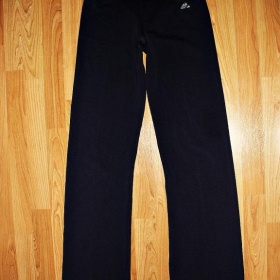 Modro - šedé tepláky Adidas ClimaLite