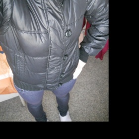 Černá zimní bunda GAte