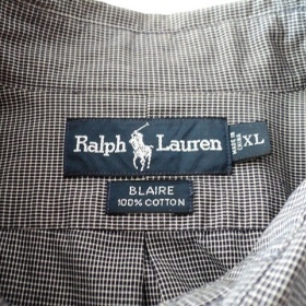 Pánská košile Ralph Lauren s dlouhým rukávem a kostkovaným vzorem