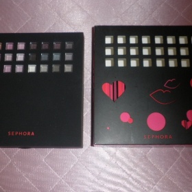 Megapaleta Sephora (oční stíny, lesky, pudry, tvářenky, zrcátko)