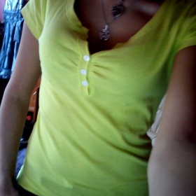 Žlutozelené tričko Neon - foto č. 1