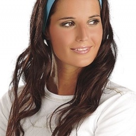 Látkové čelenky do vlasů