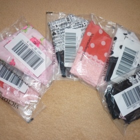 Kalhotky bavlněné s krajkou Victoriás secret