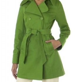 Kde sehnat zelený zimní kabát?
