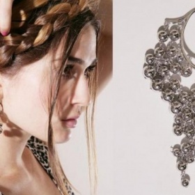 Velké slavnostní náušnice