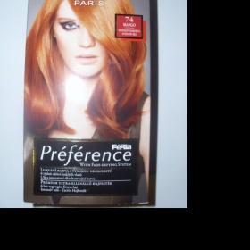 Barva na vlasy Loreal Preference 74 Mango/Intenzivní měděná - foto č. 1