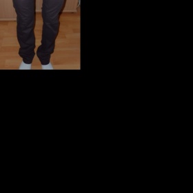 Hnědé kalhoty Terranova