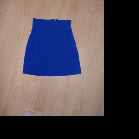 Modrá pasová sukně Fishbone - foto č. 1