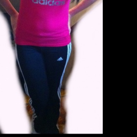 Souprava Adidas růžovo černá