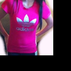 Růžové tričko Adidas TT - foto č. 1