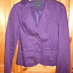 Fialové sako