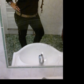 Černé slimky Miss Sixty