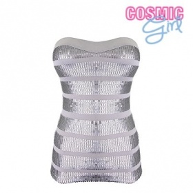 Stříbrný, zlatý top Tally Weijl - foto č. 1