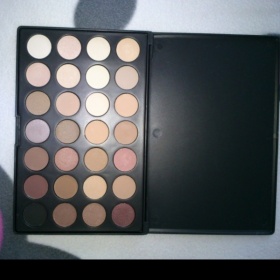 Paleta tělových stínů na oči