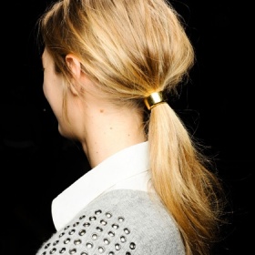 Kulatá kovová spona na culík