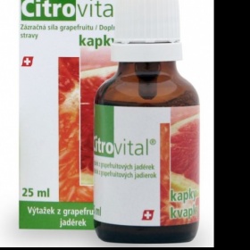 Užívání grepových kapek