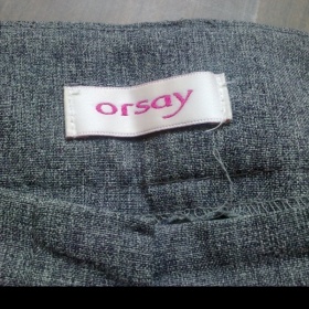 Šedivé kalhoty Orsay