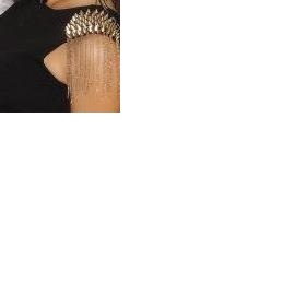 Šaty se zlatými ostny