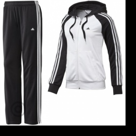 Černobílá souprava Adidas