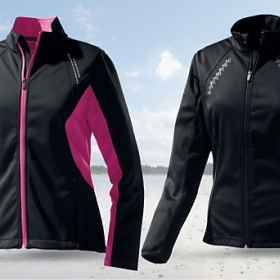 Černá bunda na kolo Lidl - vyměním - foto č. 1