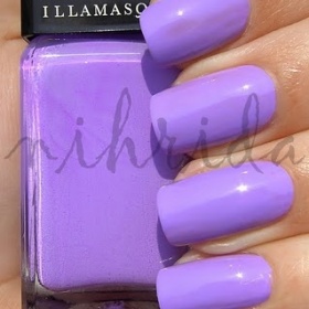 Fialový pastelový lak