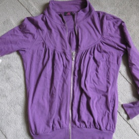 Lehká fialová mikina Amisu