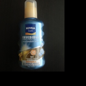 Nivea neviditelný sprej na opalování F10
