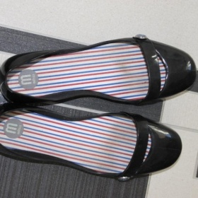 Černé balerínky Melissa