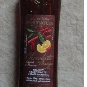 Manufaktura sprchový gel čokoláda a pomeranč
