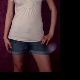 Tričko béžové  Clokhouse