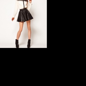 Kde koupit černou koženou sukni